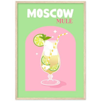 Moscow Mule Retro Wall Art - The Trendy Art