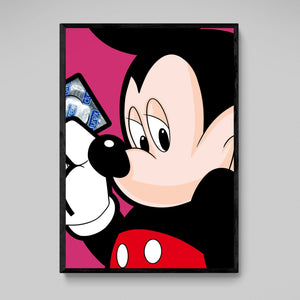 Mouse Pop Canvas - The Trendy Art