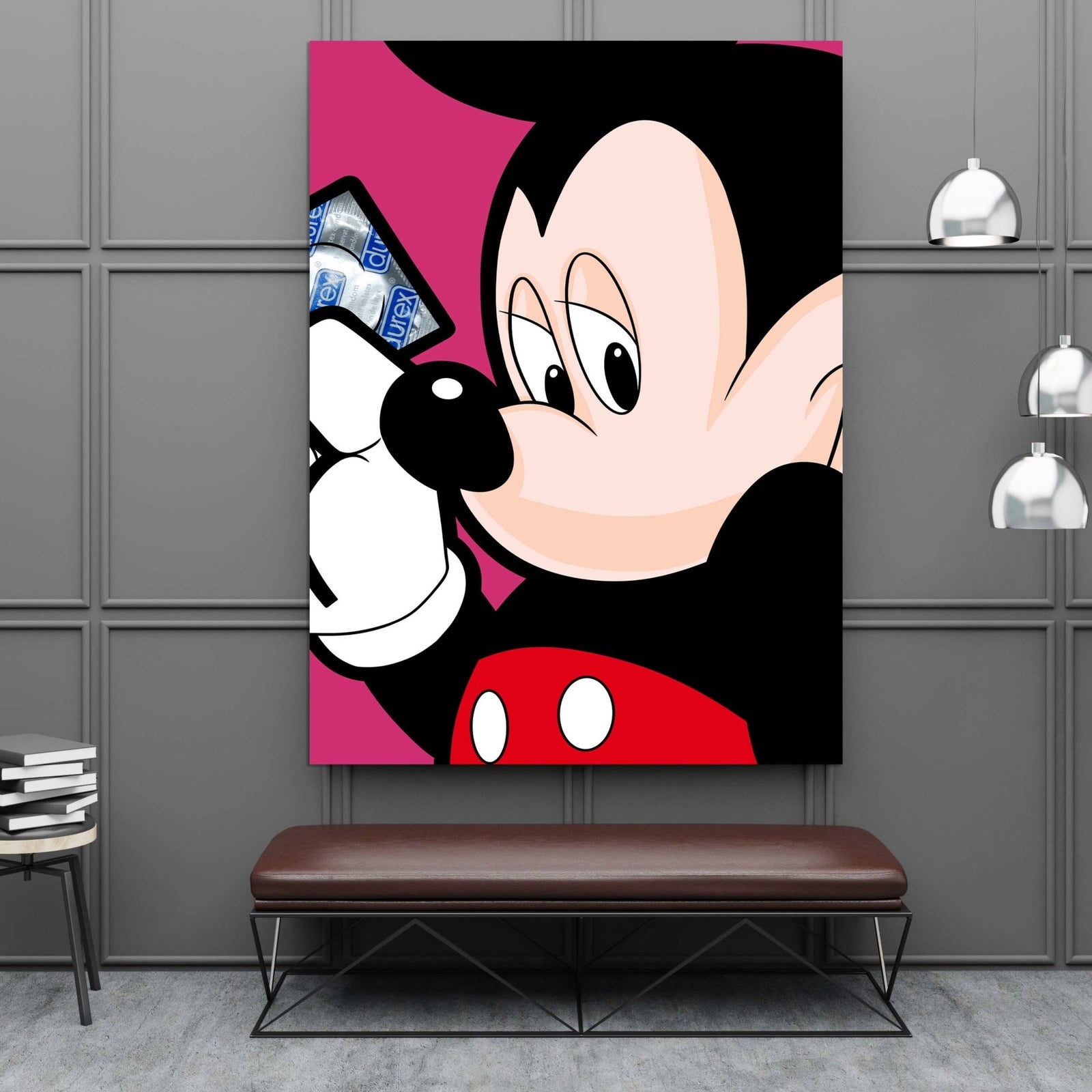 Mouse Pop Canvas - The Trendy Art