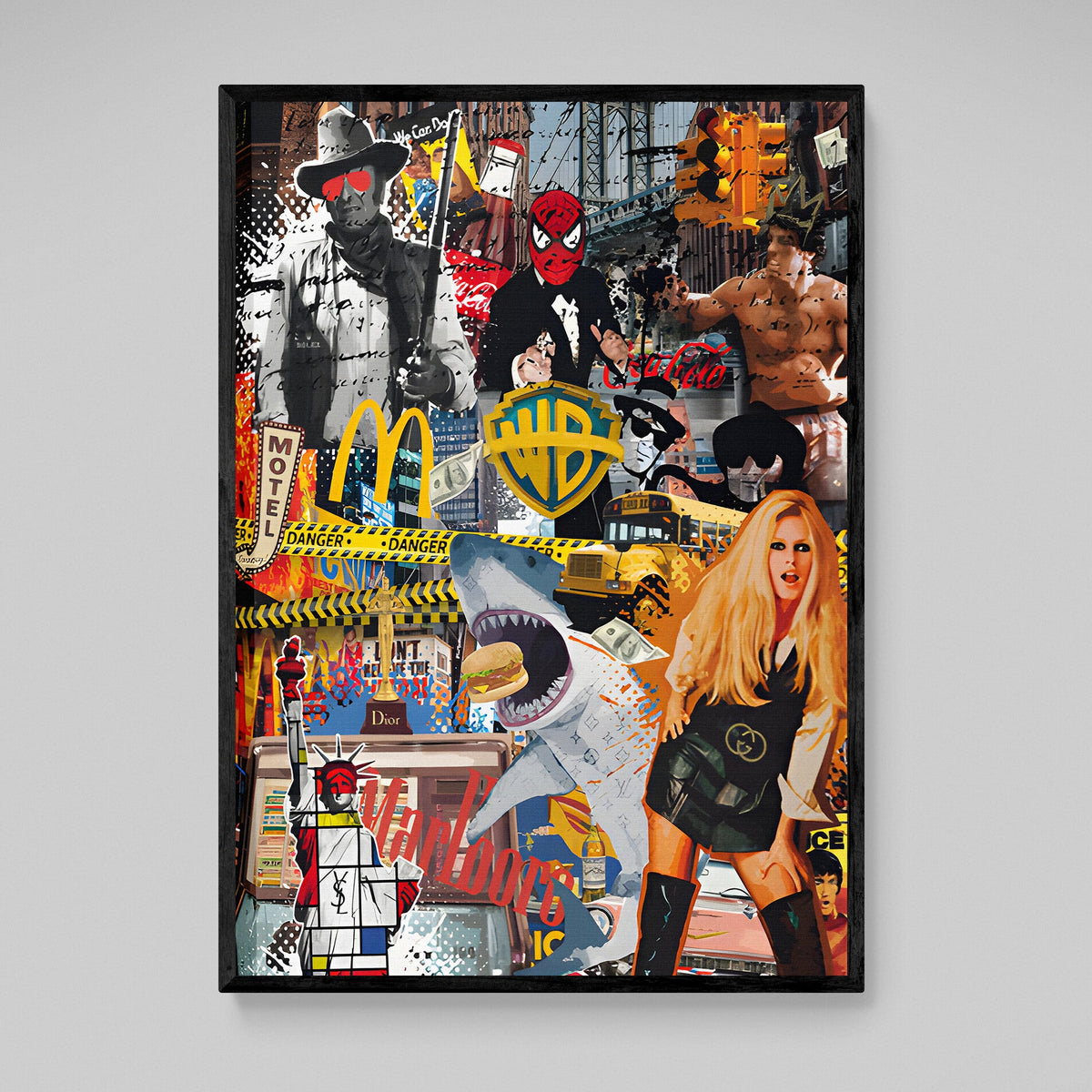 Movie Pop Art Canvas - The Trendy Art