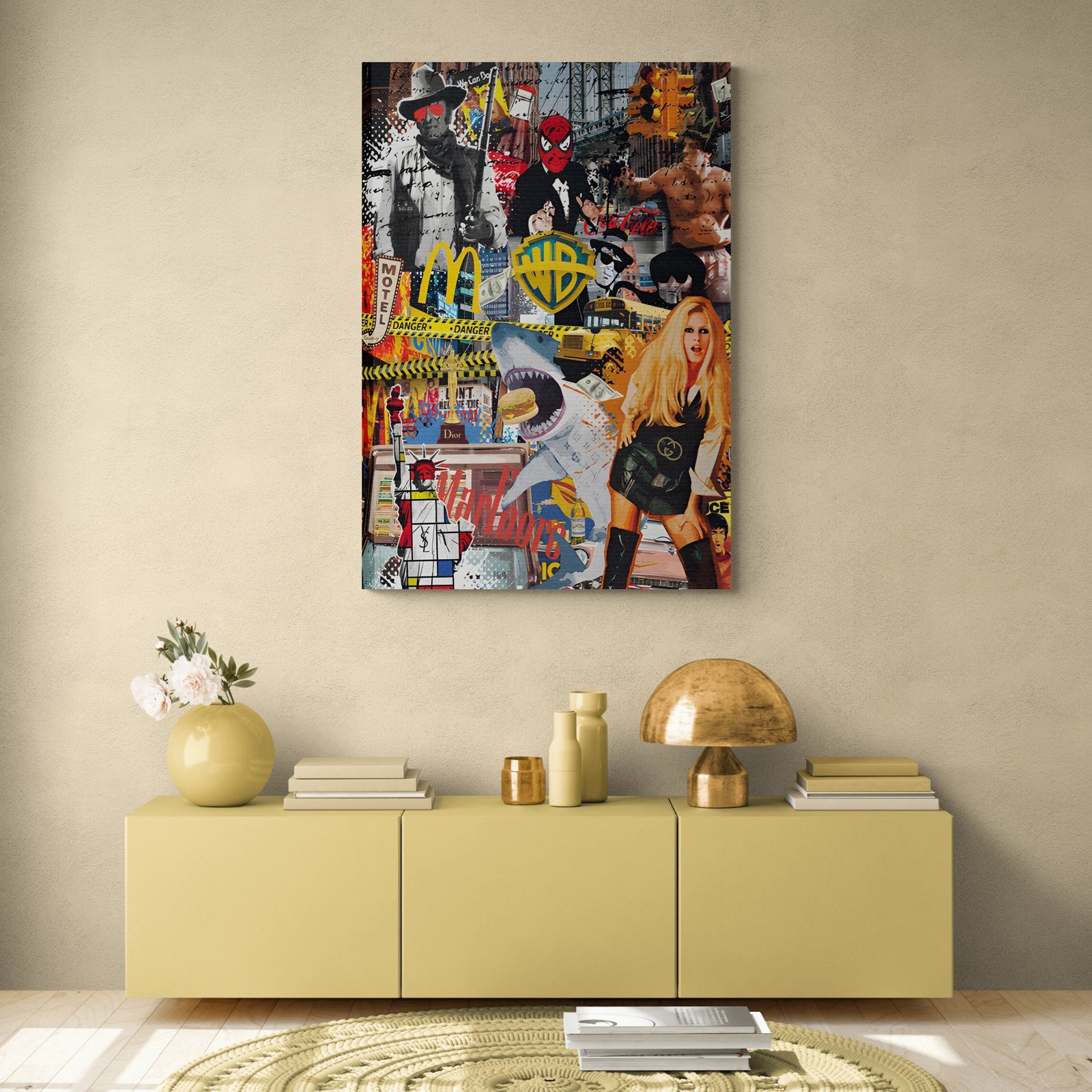 Movie Pop Art Canvas - The Trendy Art
