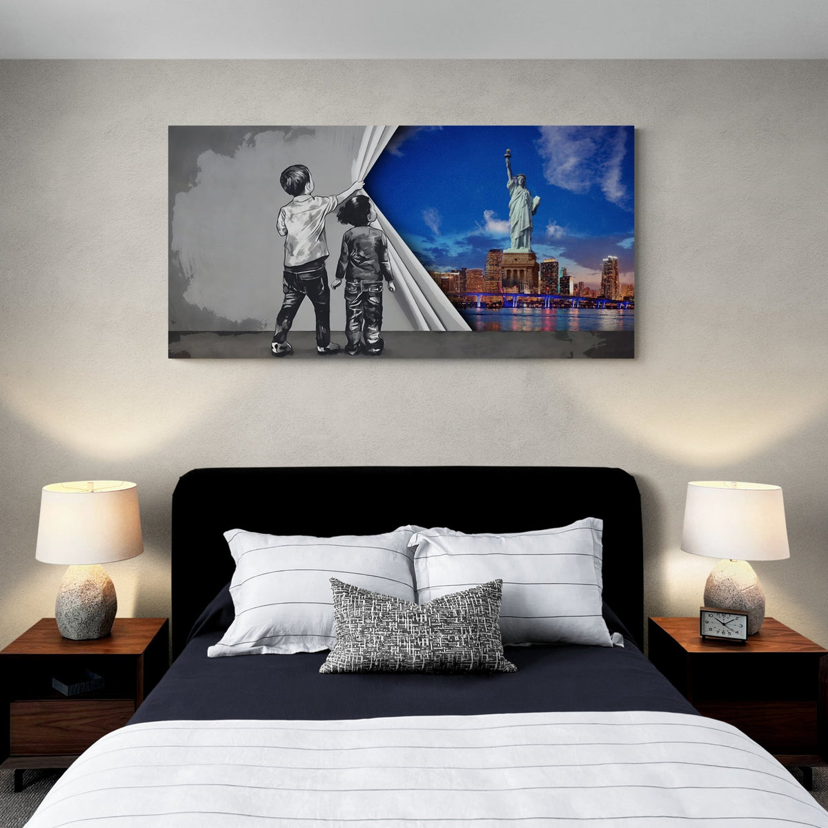 New York Graffiti Wall Art - The Trendy Art