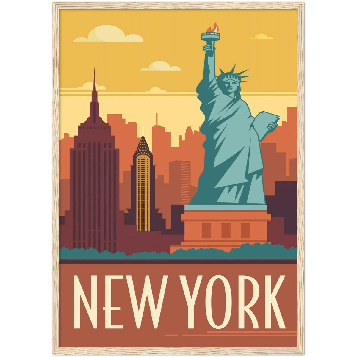 New York Wall Art - The Trendy Art