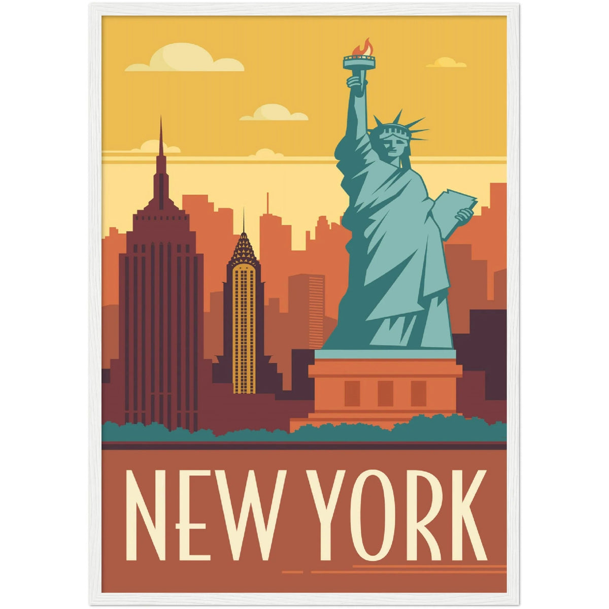 New York Wall Art - The Trendy Art