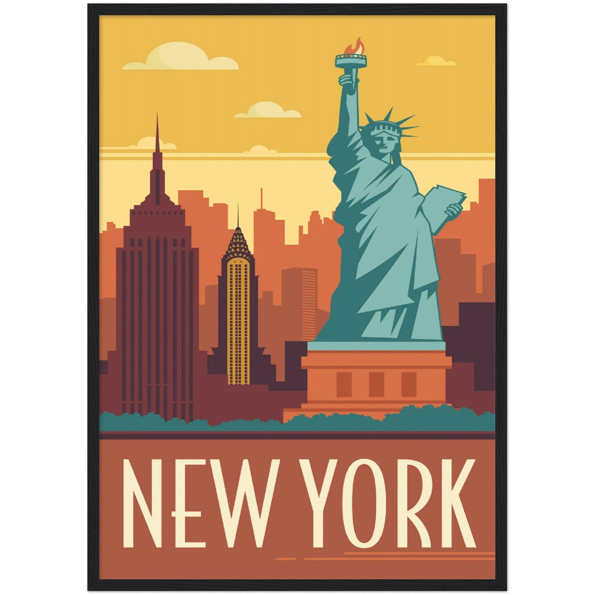New York Wall Art - The Trendy Art