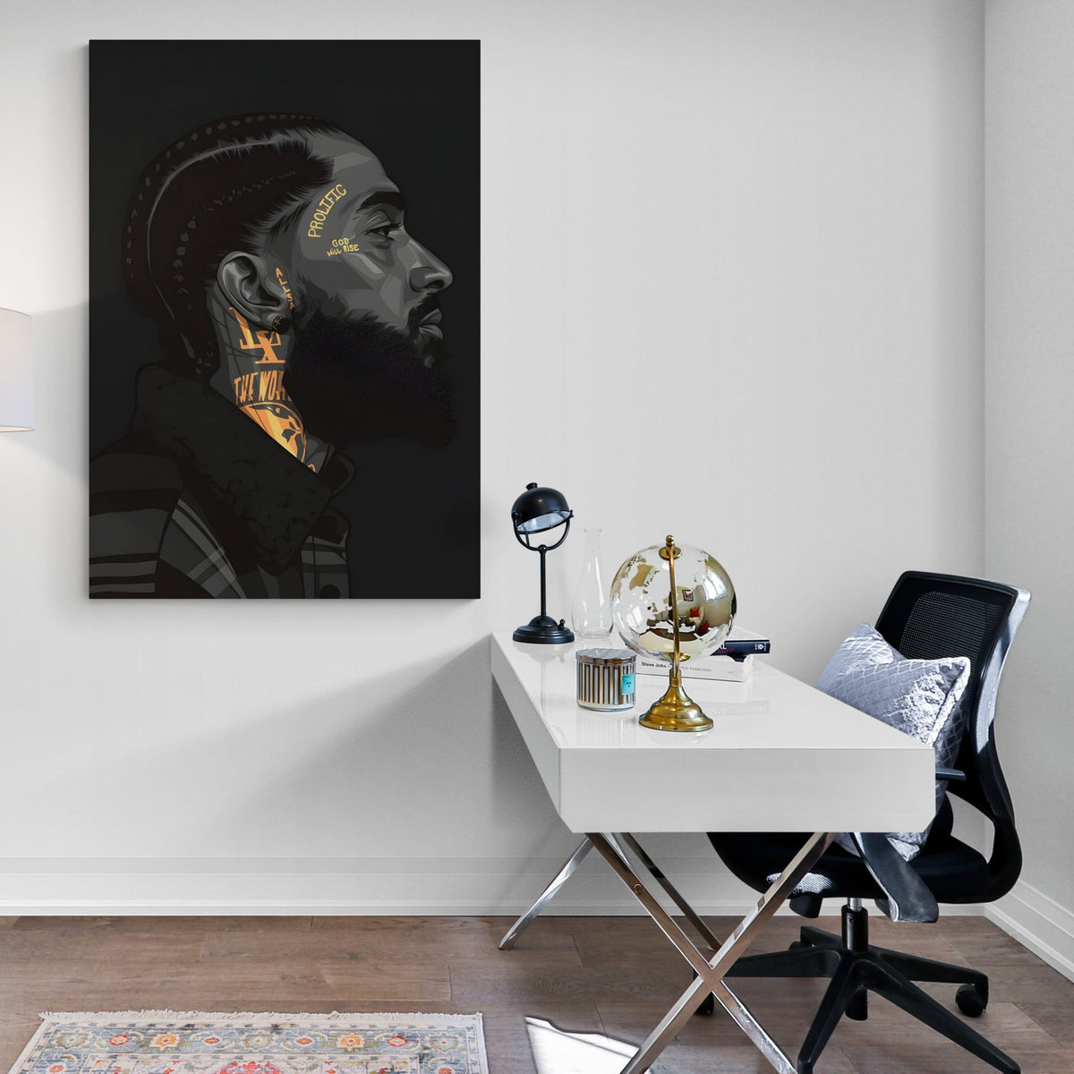 Nipsey Hussle Canvas - The Trendy Art