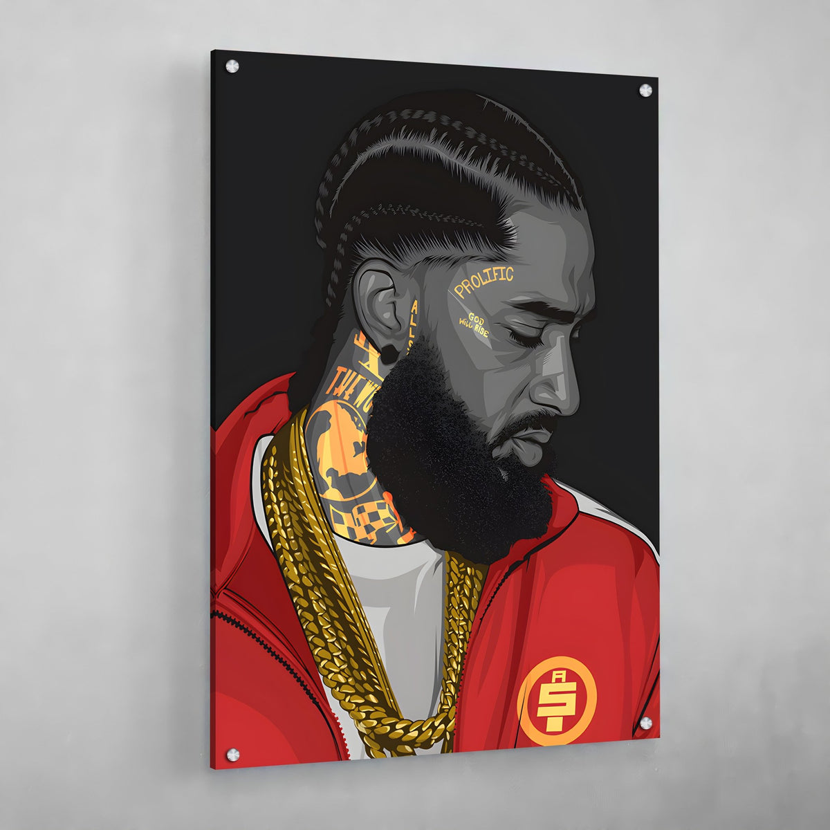 Nipsey Hussle Wall Art - The Trendy Art