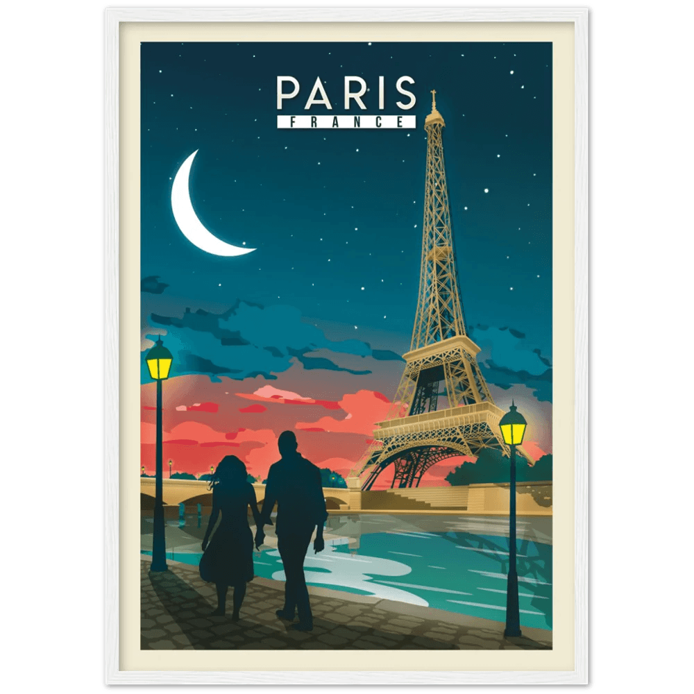 Paris Retro Wall Art - The Trendy Art