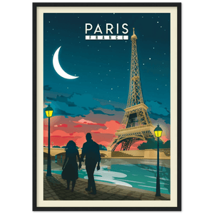 Retro Paris | Art Wall Art Trendy The