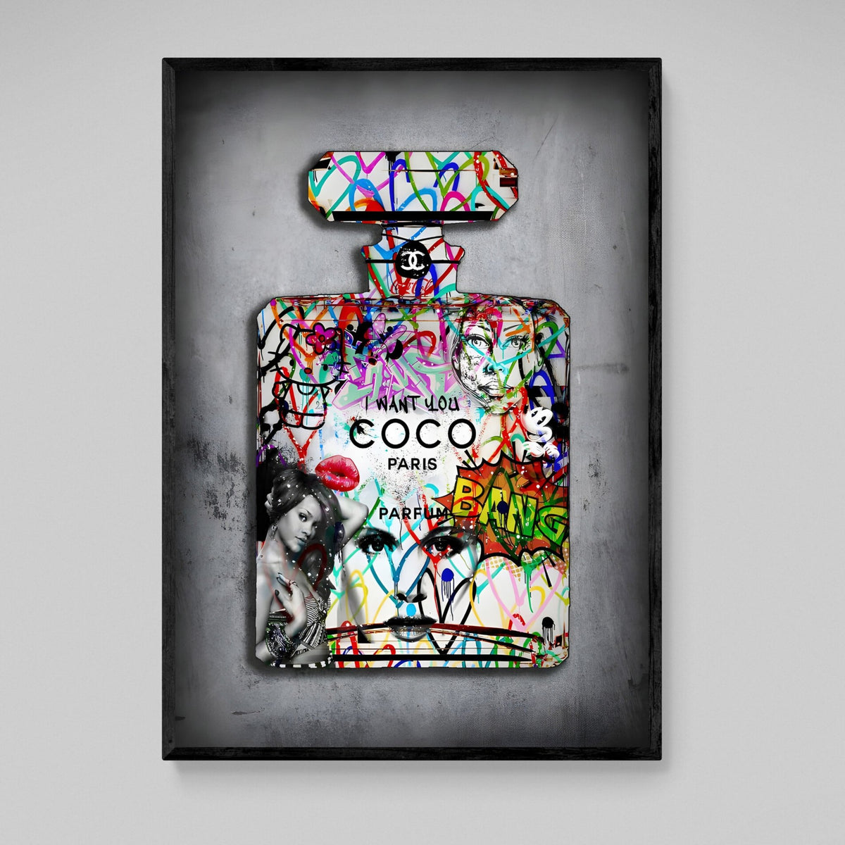 Perfume Wall Art - The Trendy Art