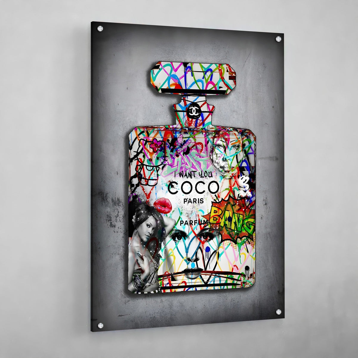 Perfume Wall Art - The Trendy Art