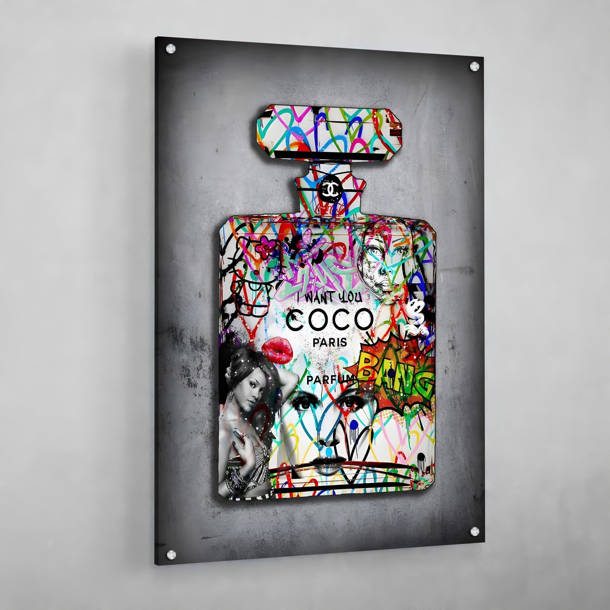 Perfume Wall Art | The Trendy Art