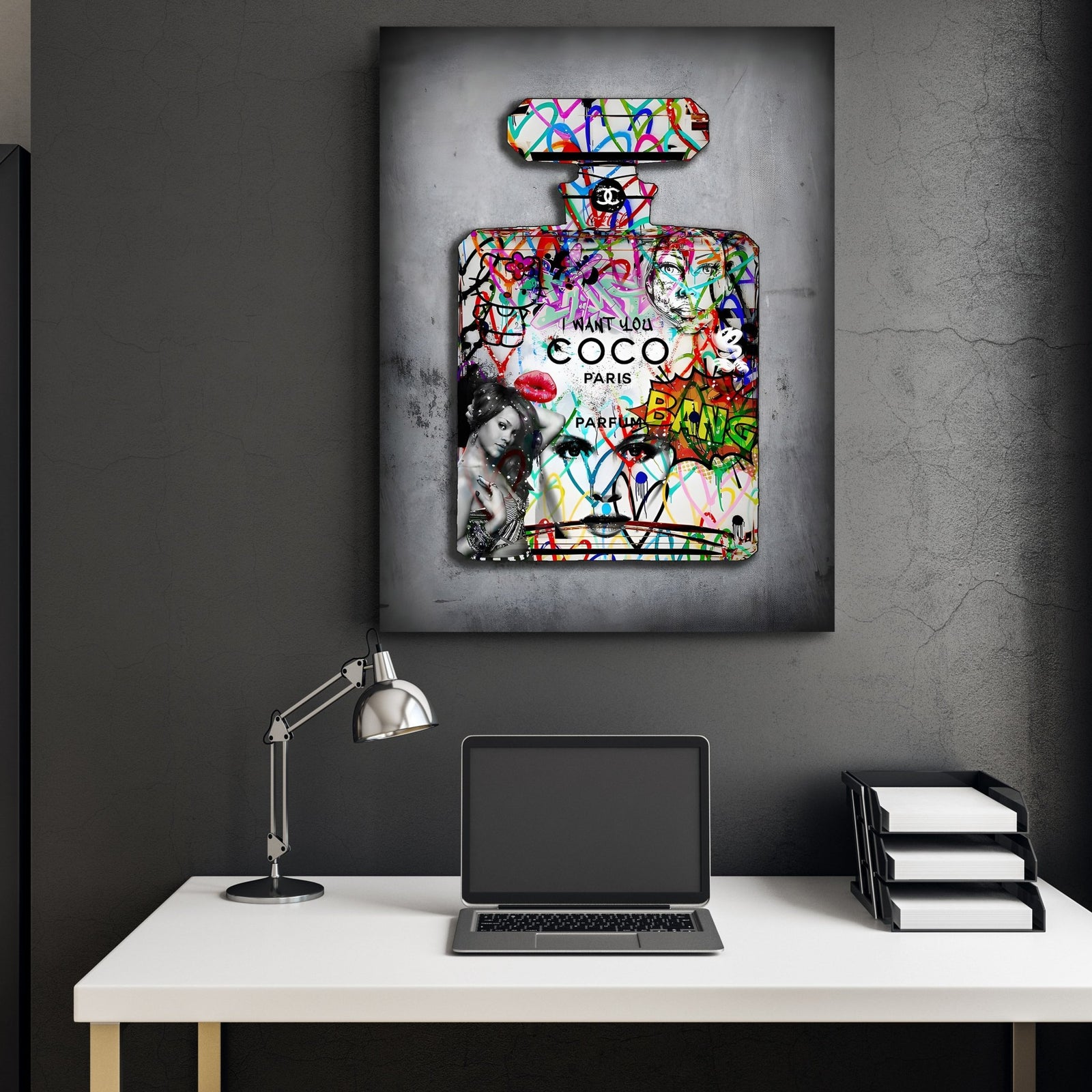 Perfume Wall Art - The Trendy Art