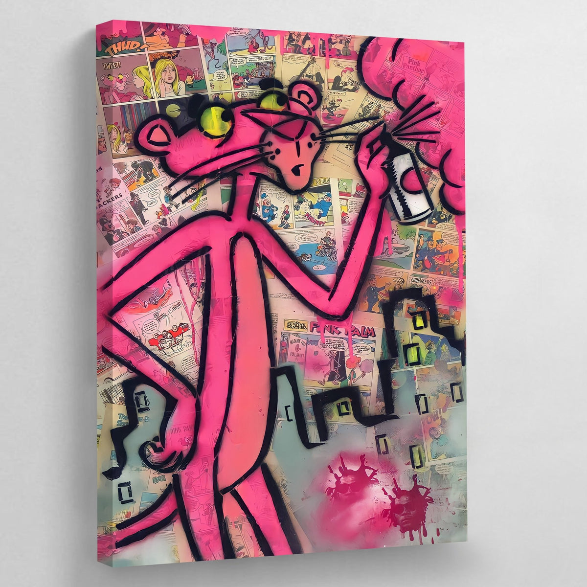 Cartoon Canvas Art - The Trendy Art