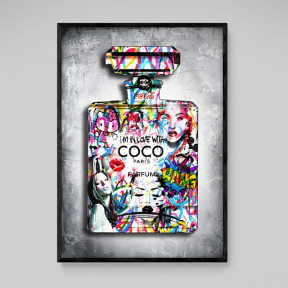 Pink Pop Art Canvas - The Trendy Art