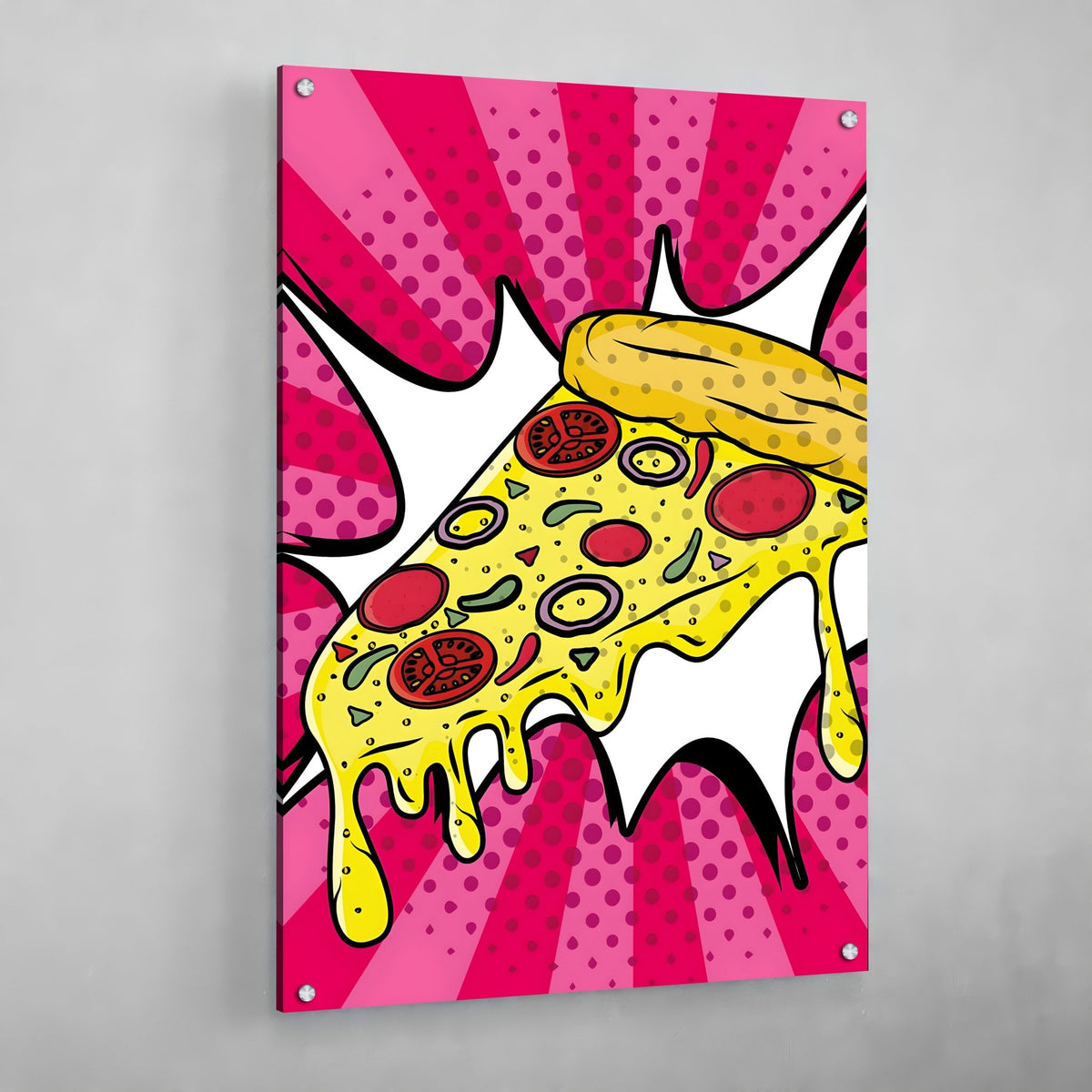 Pizza Pop Art Canvas - The Trendy Art