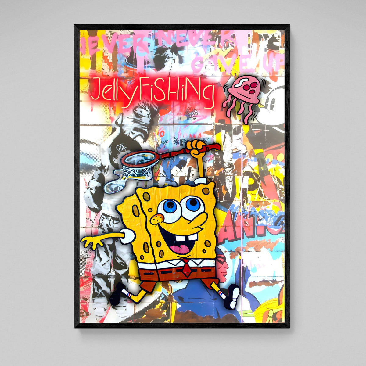 Pop Art Cartoon Canvas - The Trendy Art