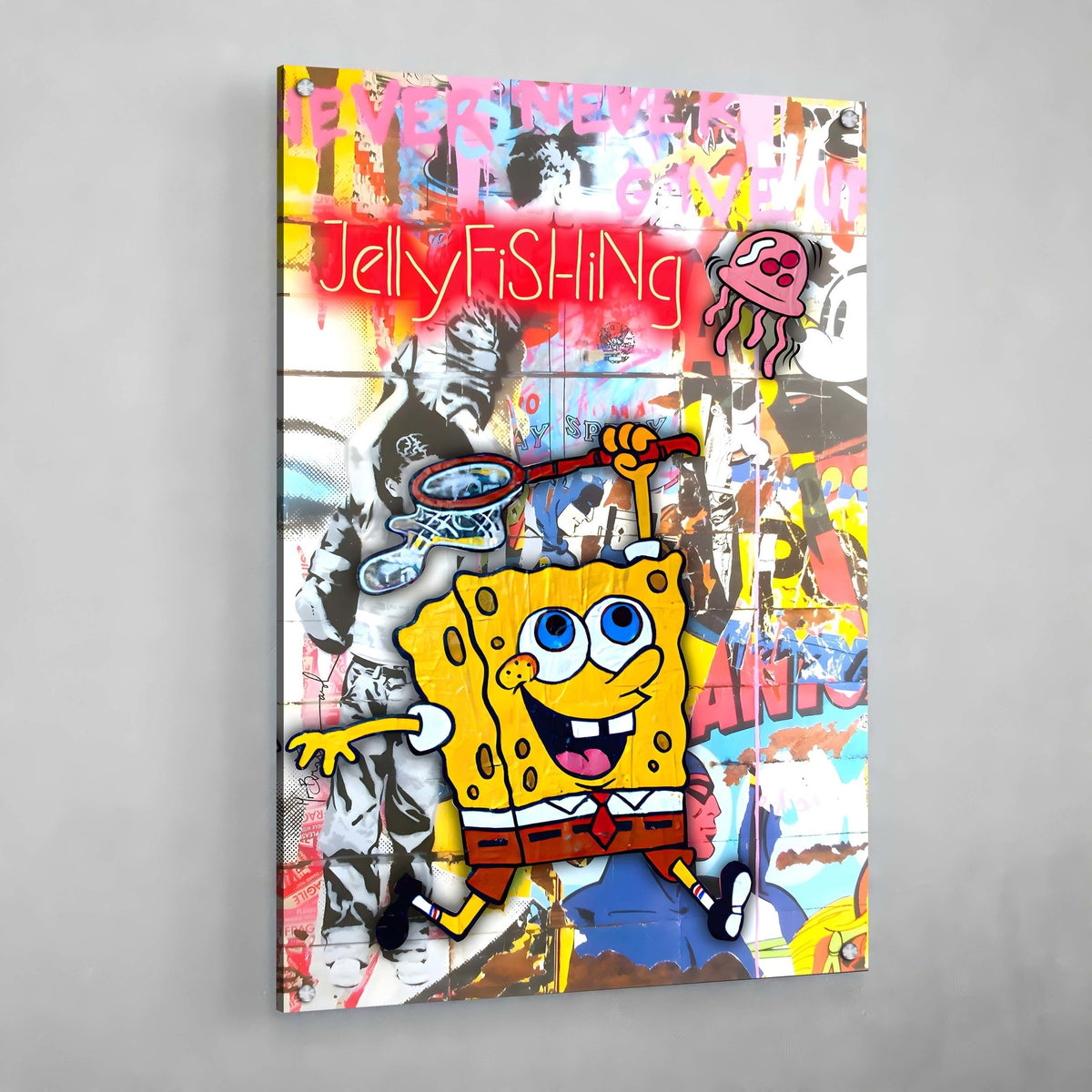 Pop Art Cartoon Canvas - The Trendy Art
