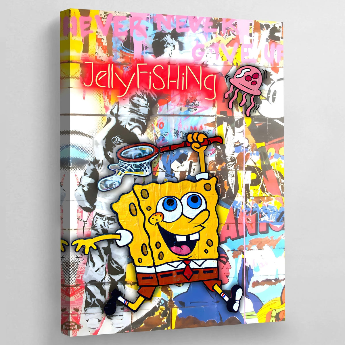 Pop Art Cartoon Canvas - The Trendy Art