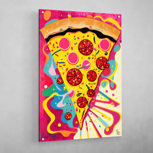 Pop Art Pizza Canvas - The Trendy Art