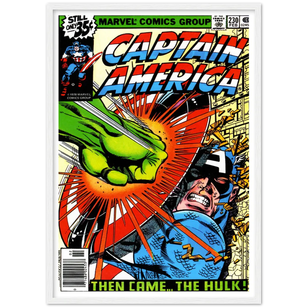 Vintage American Wall Art - The Trendy Art