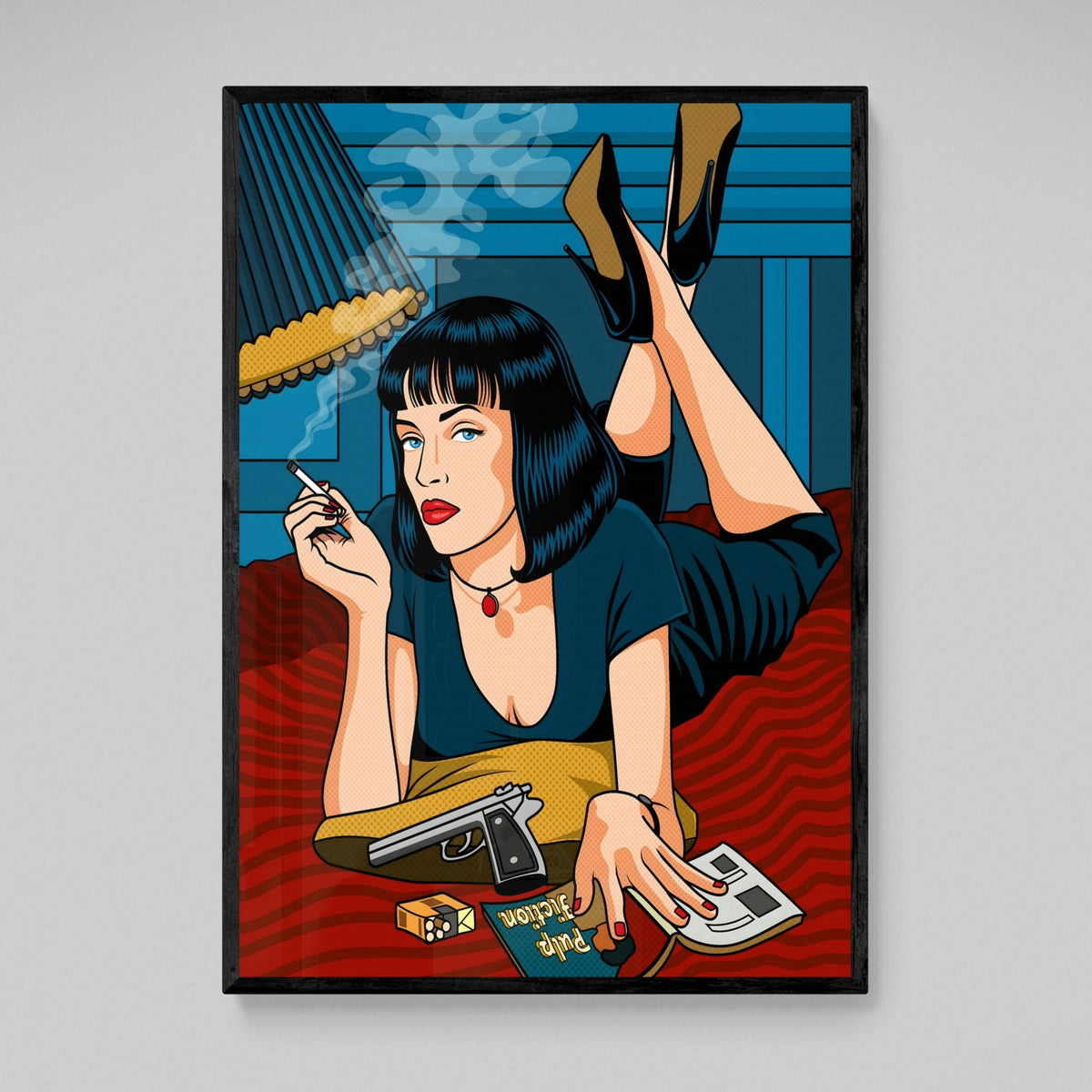Pulp Fiction Pop Art Canvas - The Trendy Art