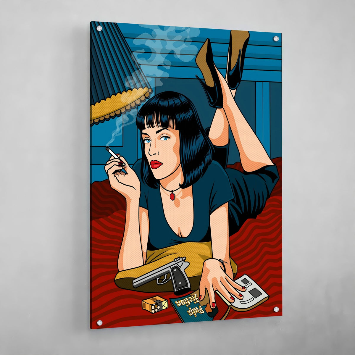 Pulp Fiction Pop Art Canvas - The Trendy Art