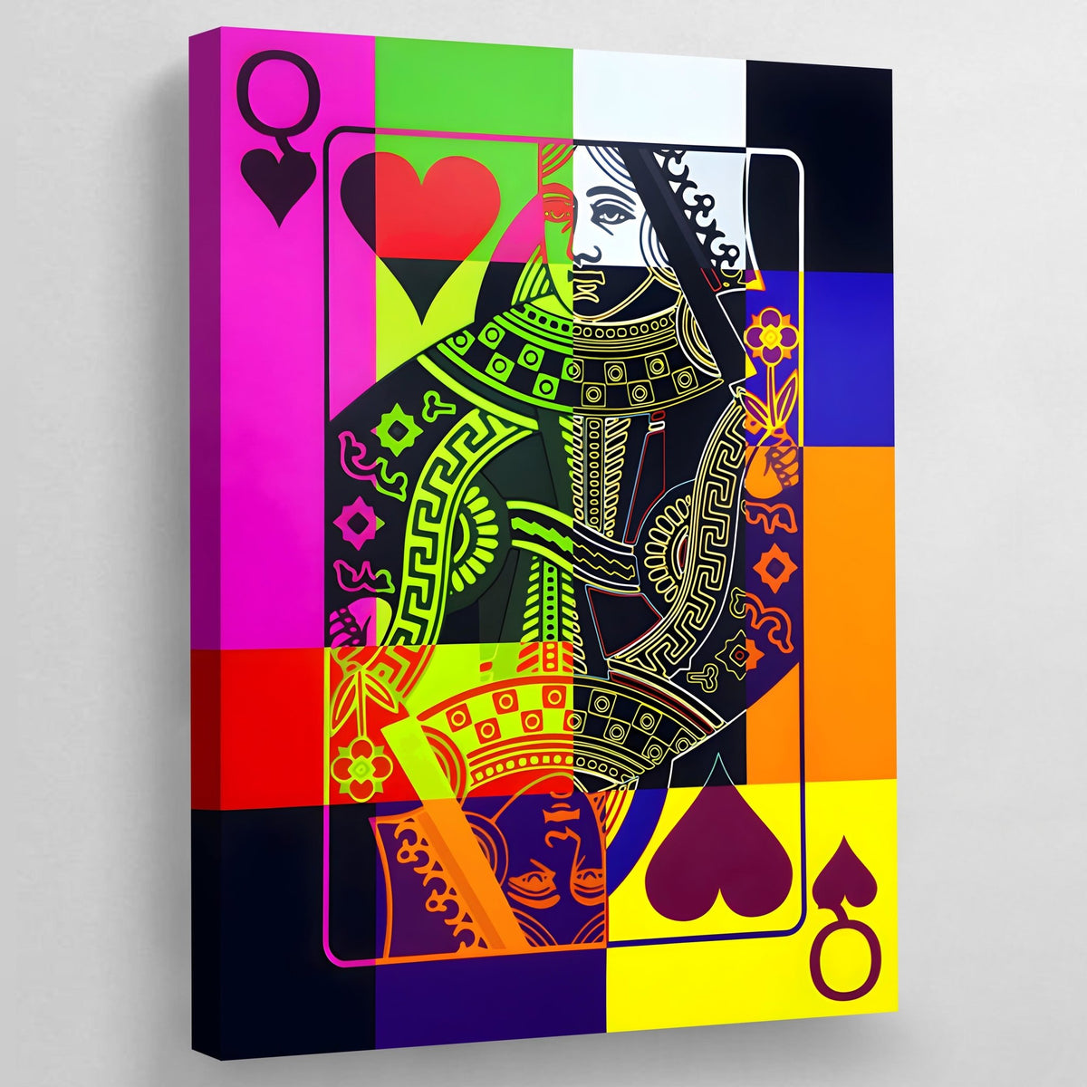 Queen Of Hearts Art - The Trendy Art