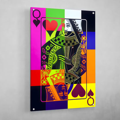 Queen Of Hearts Art - The Trendy Art