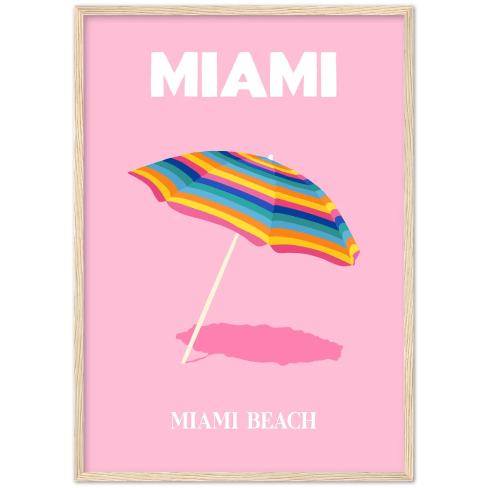 Retro Beach Wall Art - The Trendy Art