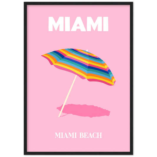 Retro Beach Wall Art - The Trendy Art
