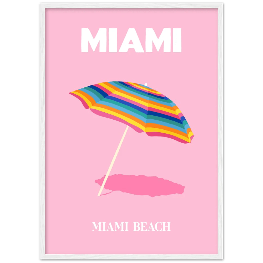 Retro Beach Wall Art - The Trendy Art