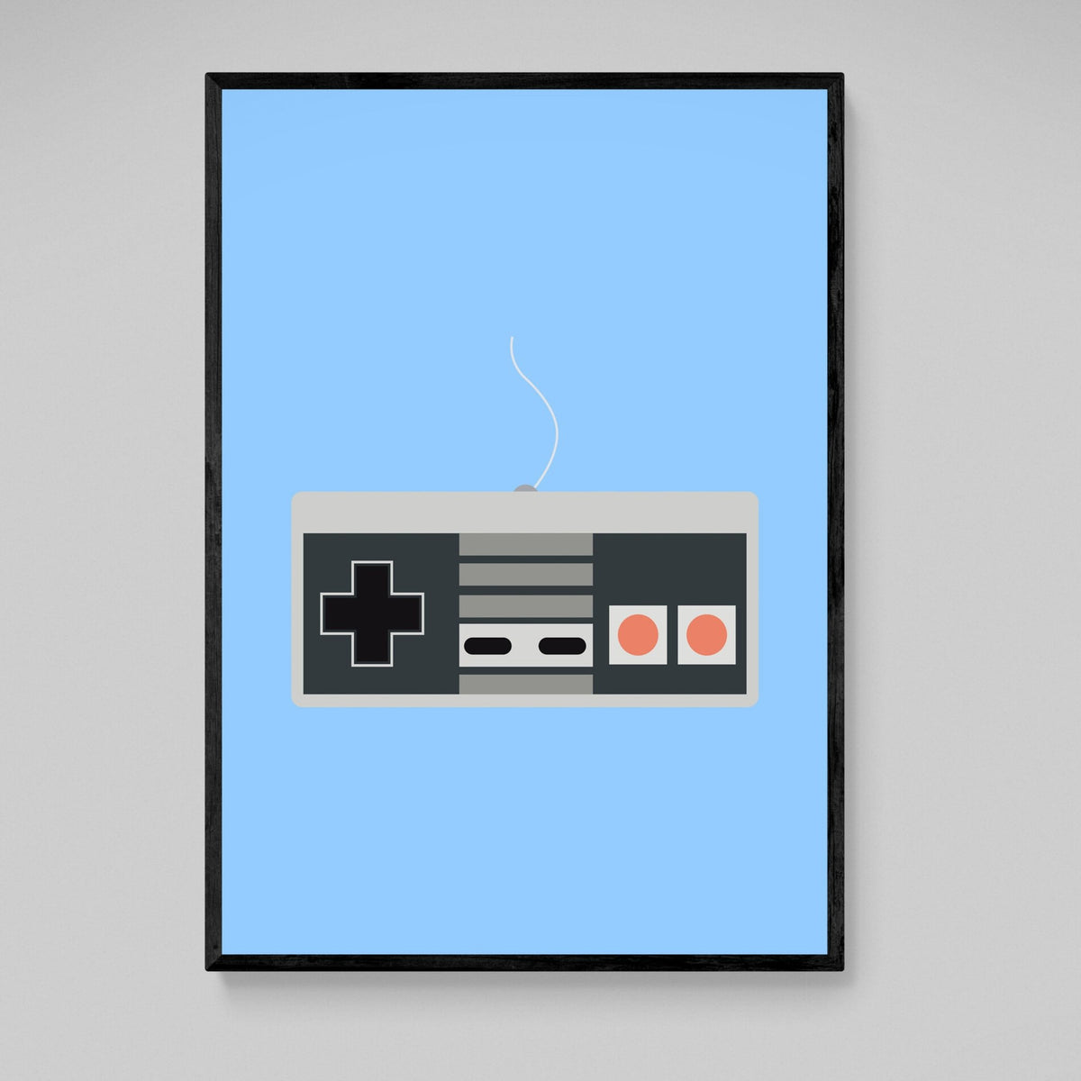 Retro Console Gaming Wall Art - The Trendy Art