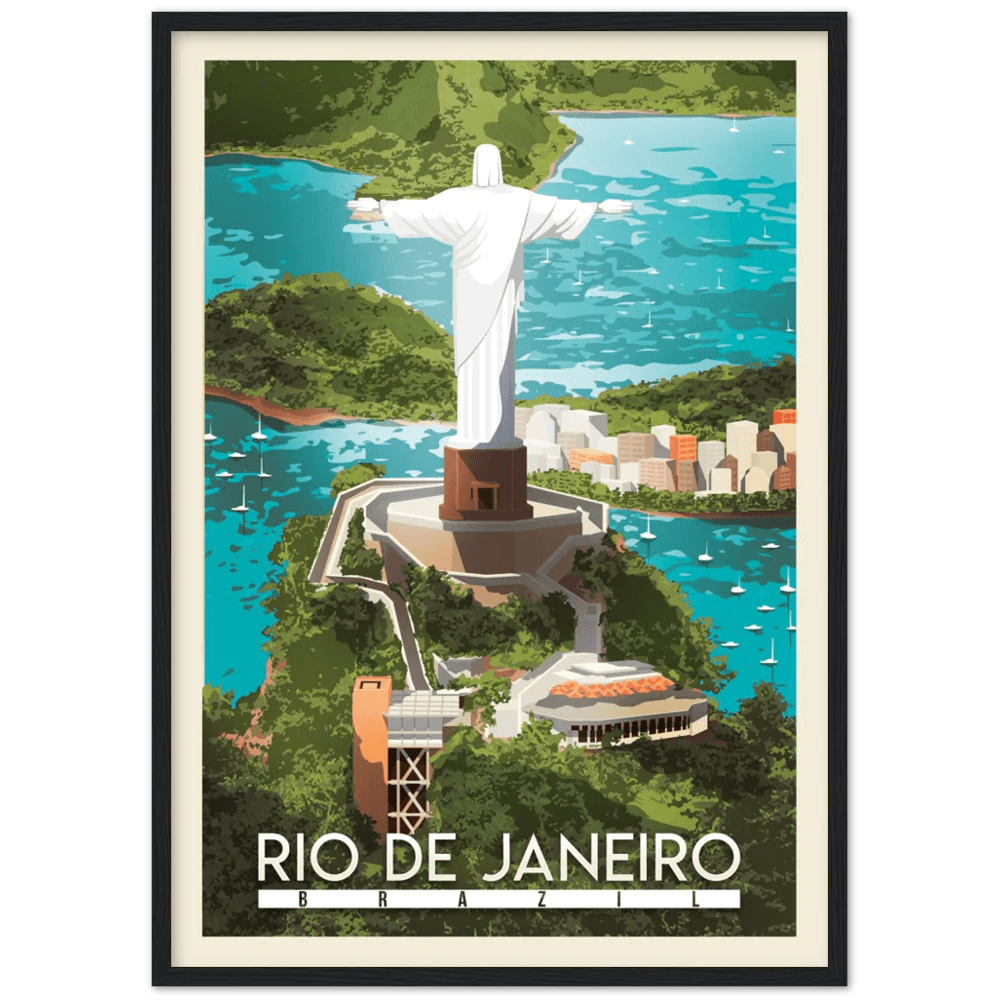 Rio Vintage Travel Poster