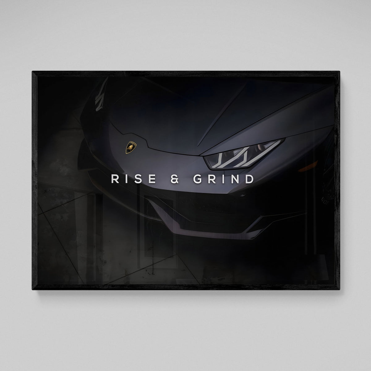 Rise and Grind Wall Art - The Trendy Art