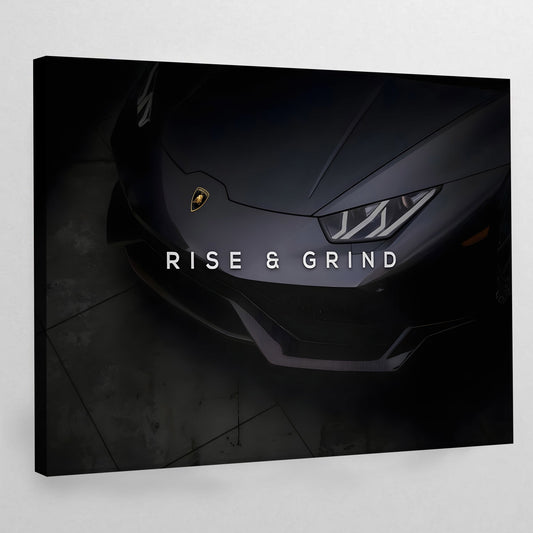 Rise and Grind Wall Art - The Trendy Art
