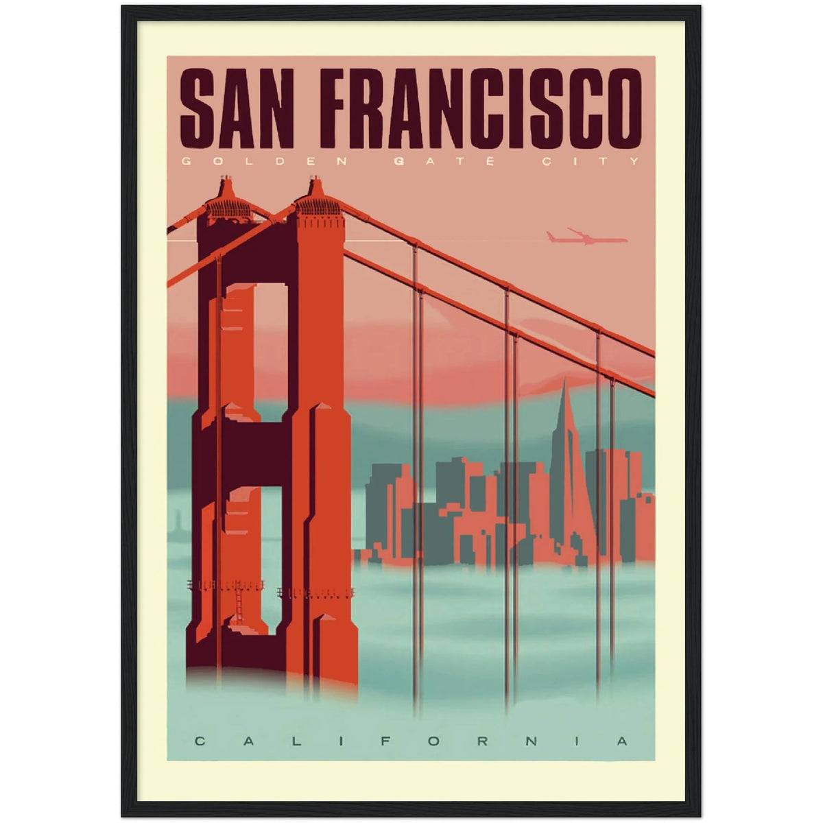 San Francisco Wall Art - The Trendy Art