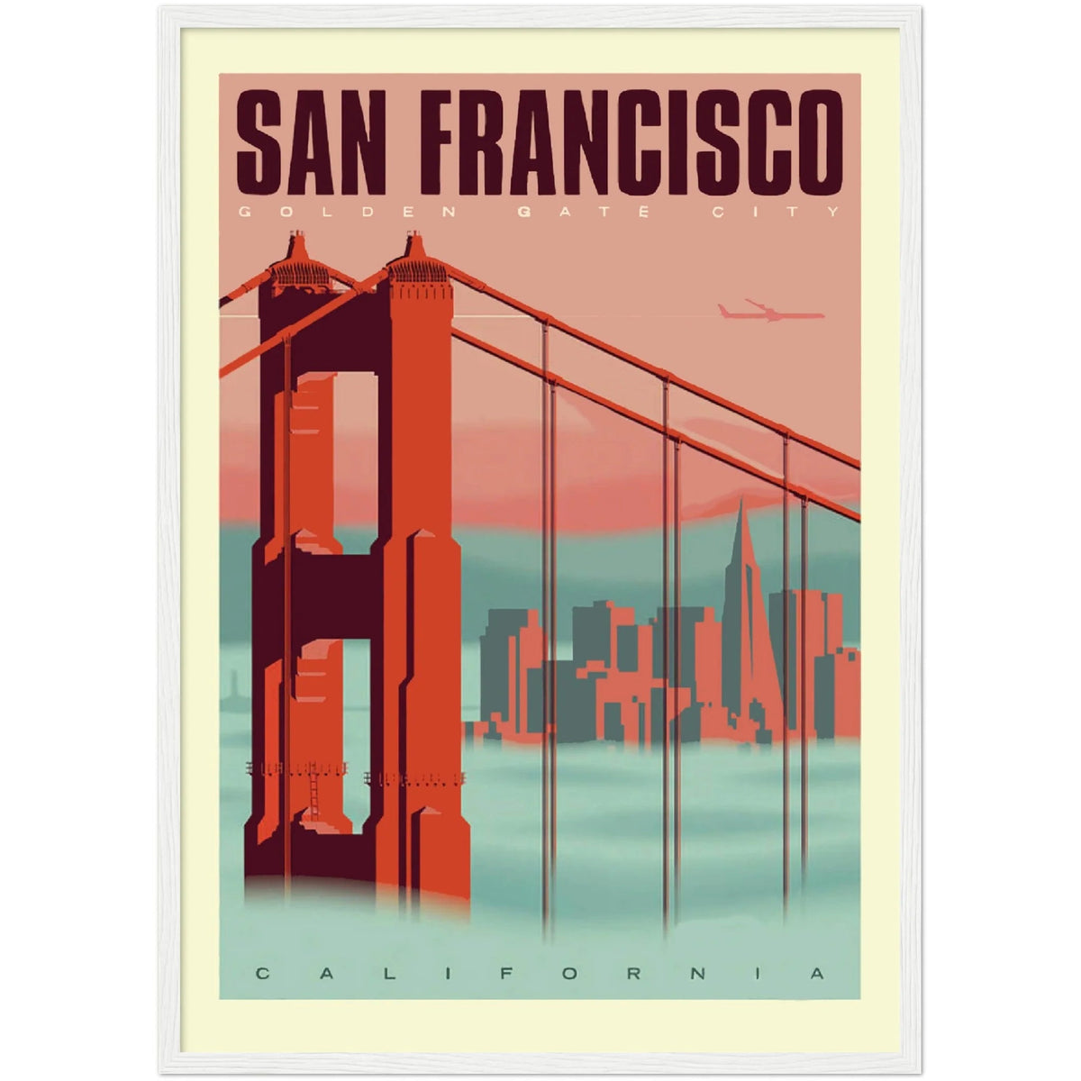 San Francisco Wall Art - The Trendy Art