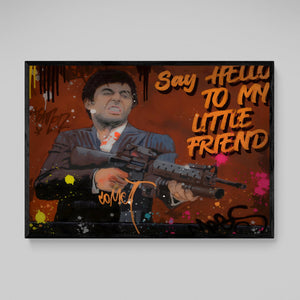 Scarface Canvas - The Trendy Art