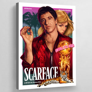 Scarface Wall Art - The Trendy Art