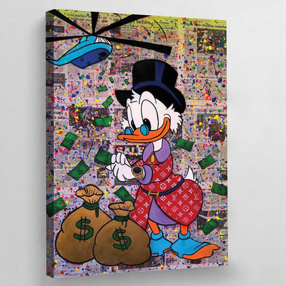 Scrooge McDuck Money Bags - The Trendy Art