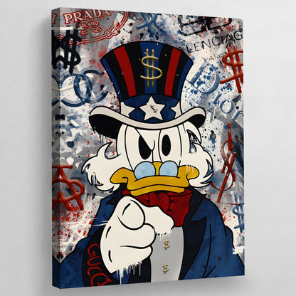 Scrooge We Want You - The Trendy Art
