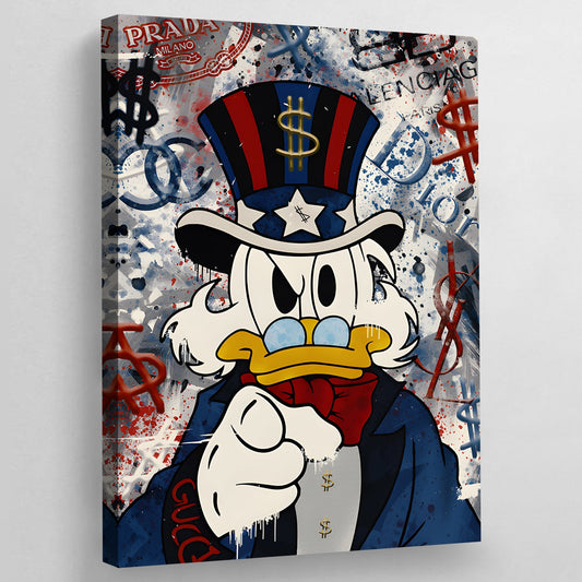 Scrooge We Want You - The Trendy Art