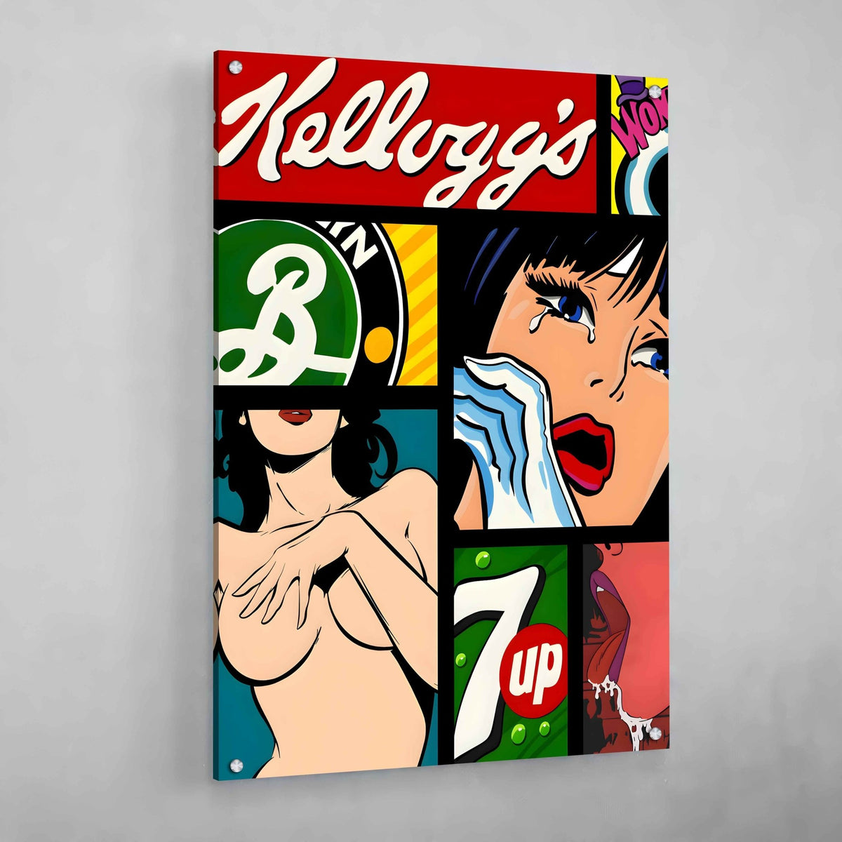 Sexy Pop Art Canvas - The Trendy Art