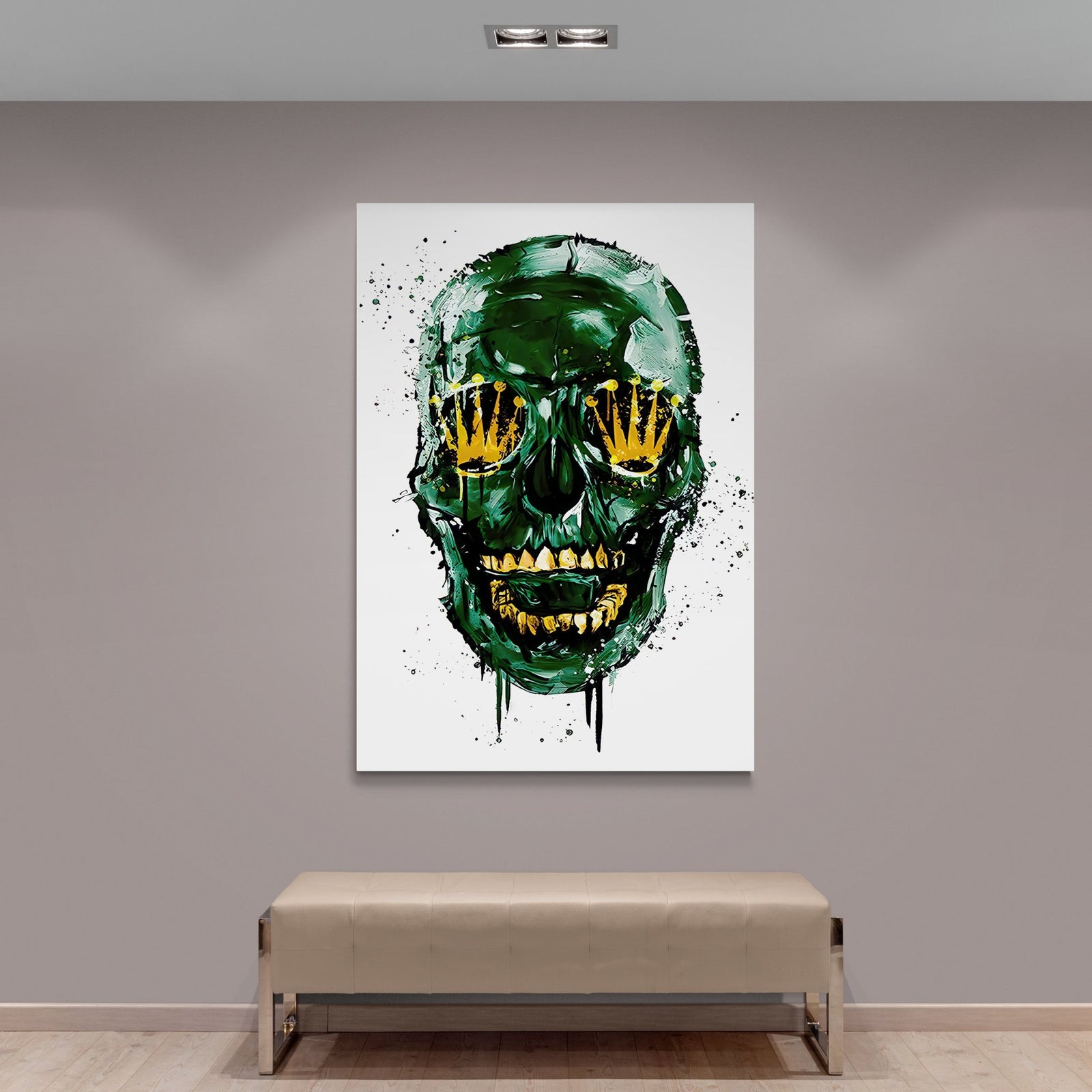 Skull Wall Art - The Trendy Art