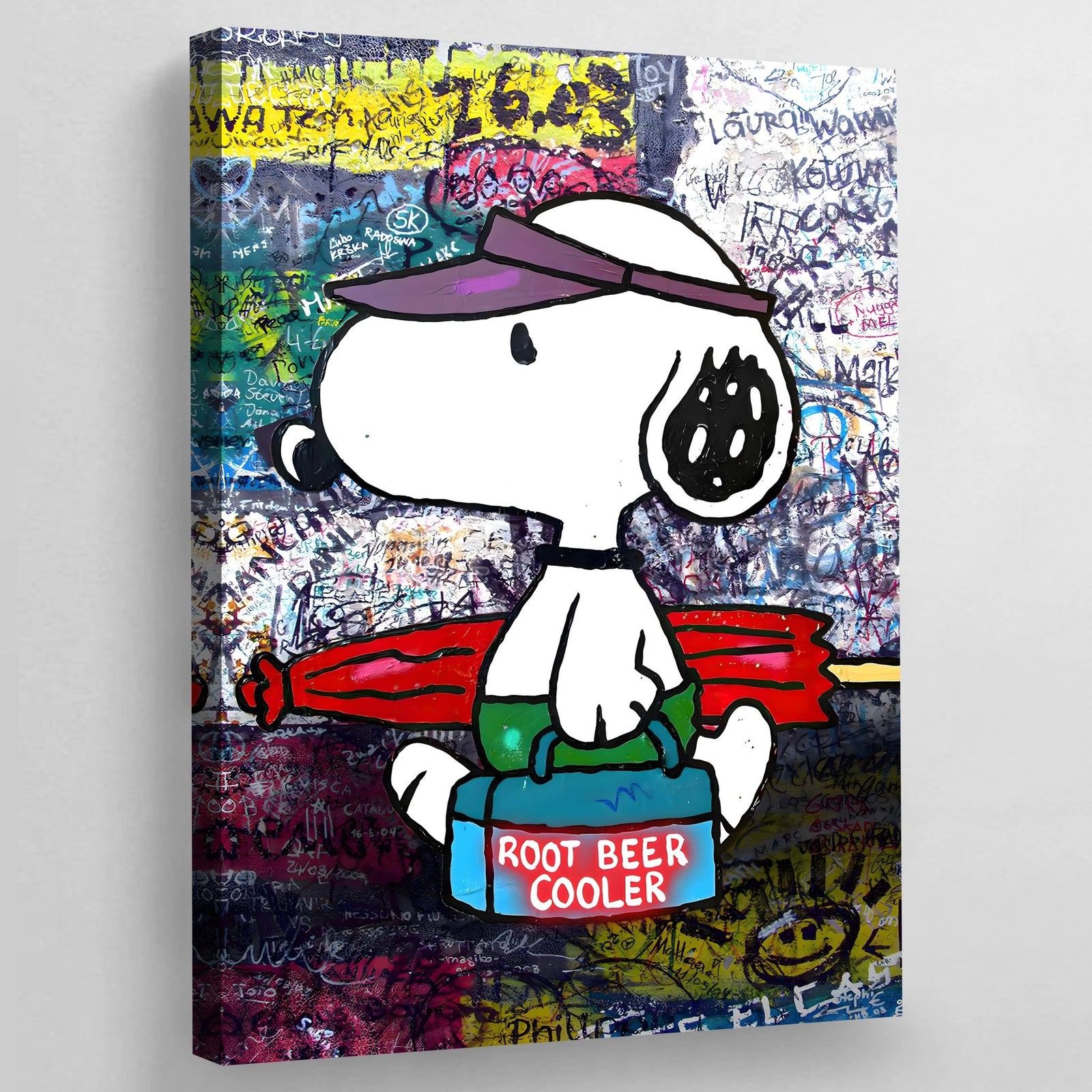 Snoop Graffiti Wall Art - The Trendy Art