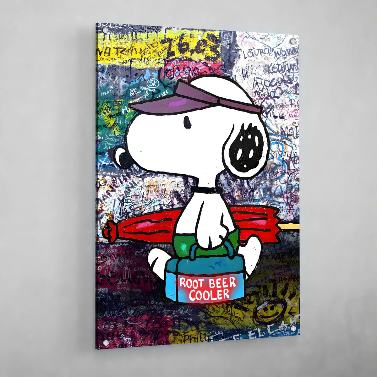 Snoop Graffiti Wall Art - The Trendy Art
