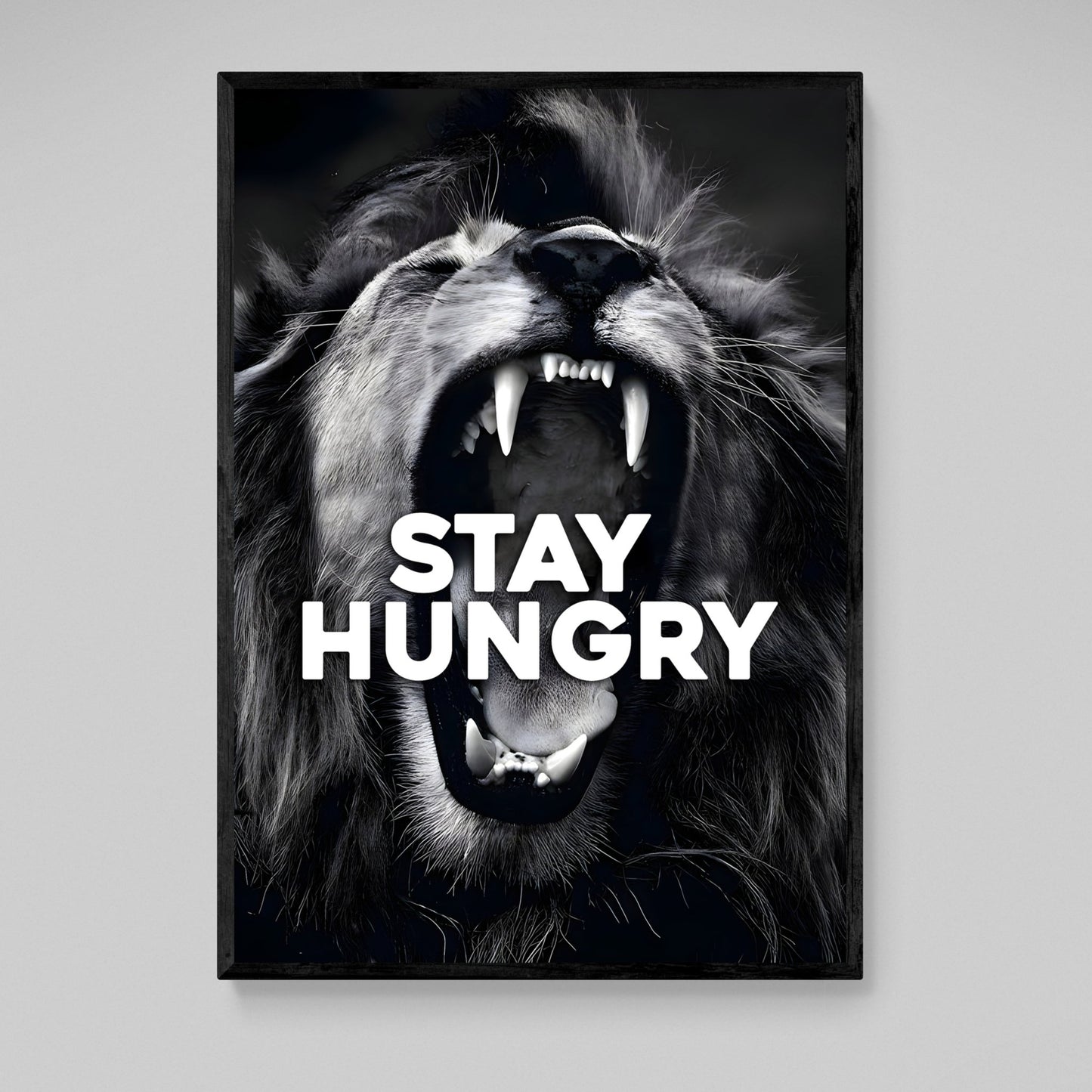 Stay Hungry Canvas - The Trendy Art