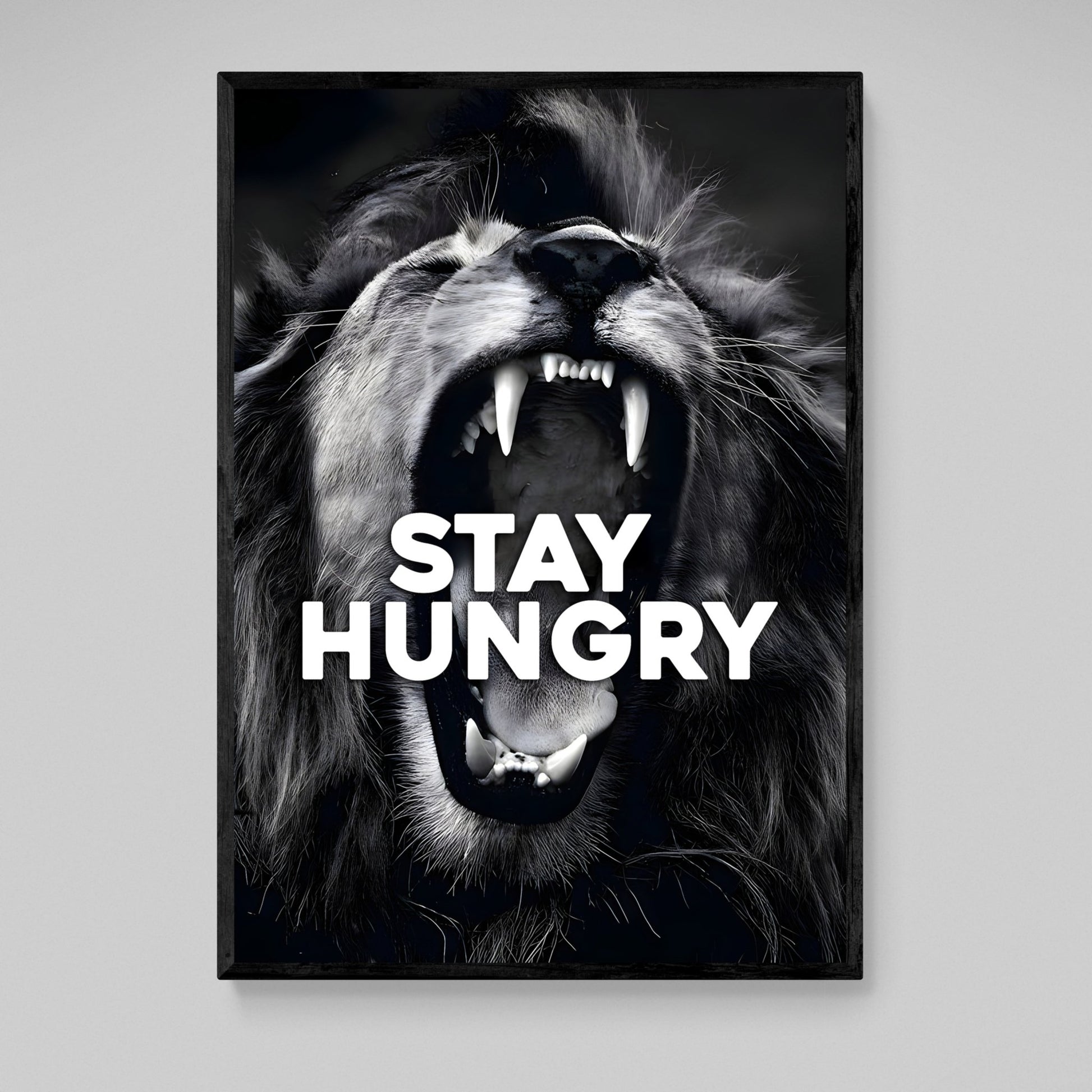 Stay Hungry Canvas - The Trendy Art