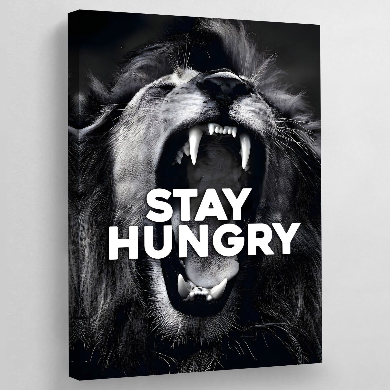 Stay Hungry Canvas - The Trendy Art
